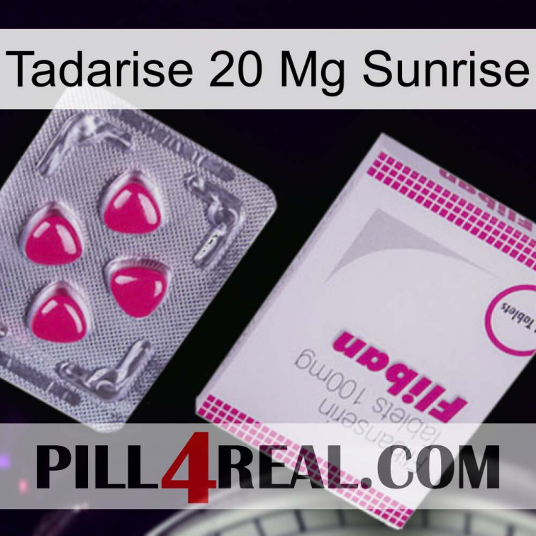 Tadarise 20 Mg Sunrise 32